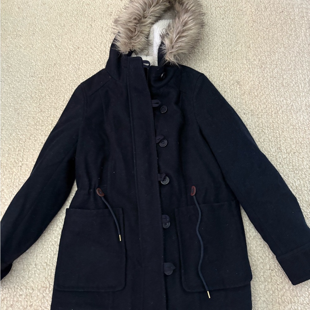 Women's Fur Hooded Coat from American Eagle size M